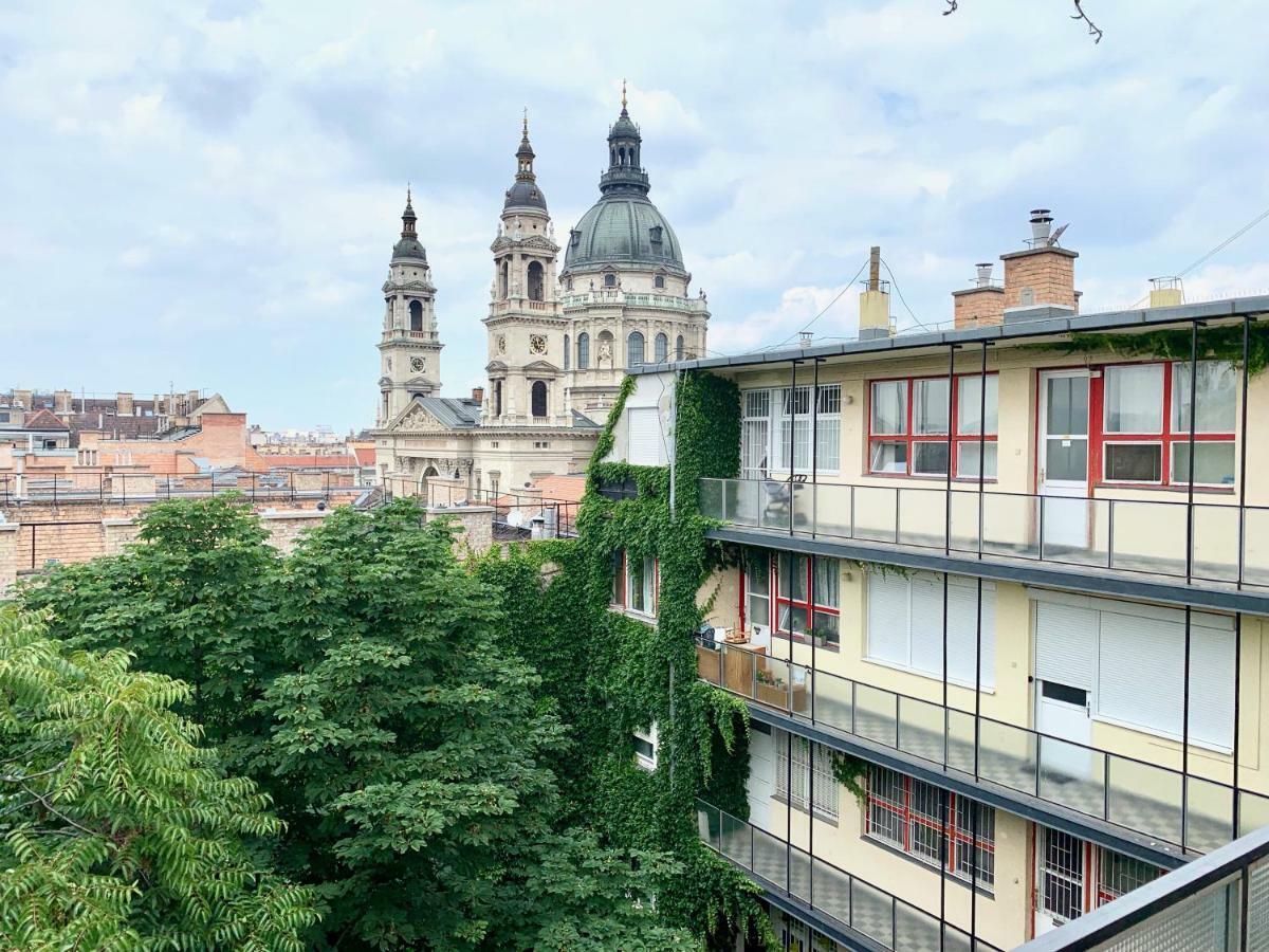 Standard Apartment By Hi5 - Incredible View With Terrace Budapest Esterno foto